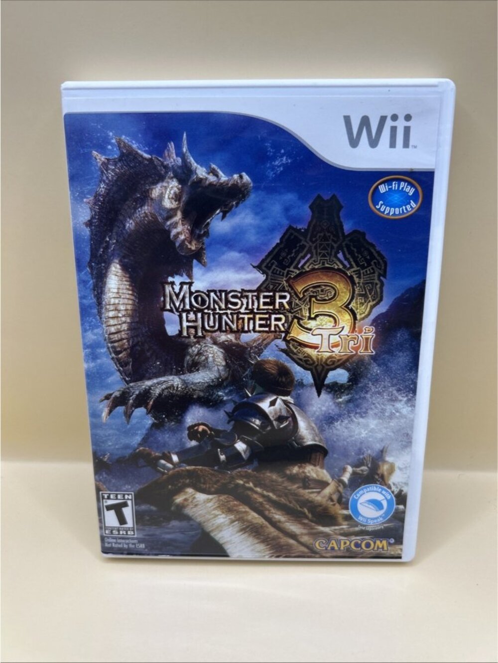 Monster Hunter Tri 3 Nintendo Wii, 2010 Complete CIB Tested✅
